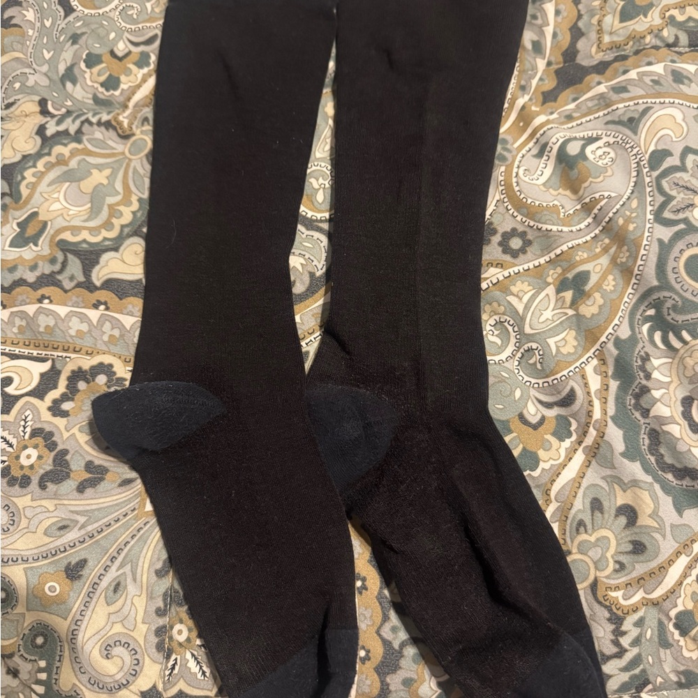 Vim & Vigr Women's Black Compression Socks